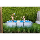 Piscina EXIT Soft Grey 300x200x65cm con bomba de depuración, color gris