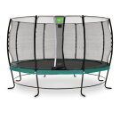 Cama elástica EXIT Lotus Classic ø427cm, color verde