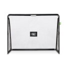 Portería de fútbol de acero EXIT Coppa 220x170cm, color negro