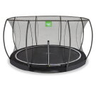 EXIT Black Edition ground trampoline ø427cm - black