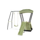 Torre de juegos EXIT Ivy con columpio de 1 asiento