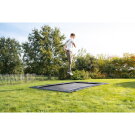 EXIT InTerra ground level sports trampoline 244x366cm - black