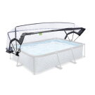 Cúpula de piscina EXIT 300x200cm - universal