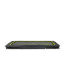 Cama elástica enterrada deportiva EXIT Silhouette 244x366cm, color negro