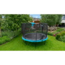 EXIT Elegant Premium trampoline ø305cm with Deluxe safetynet - blue