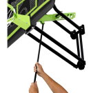 EXIT Galaxy wall-mounted basketball backboard with dunk hoop - black edition