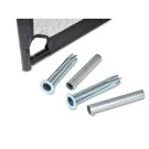 Porter&iacute;a de f&uacute;tbol de acero EXIT Finta 300x200cm, color negro