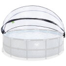 Cúpula de piscina EXIT ECO ø450cm - también para Intex/Bestway - universal