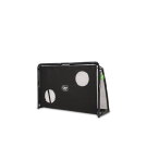 Portería de fútbol de acero EXIT Maestro 180x120cm, color negro