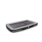 Cama elástica enterrada deportiva EXIT Elegant Premium 244x427cm, color negro