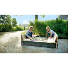 EXIT Aksent wooden sandpit 136x132cm