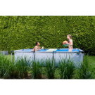 Piscina EXIT Soft Grey 300x200x65cm con bomba de depuración, color gris