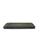 Cama elástica enterrada deportiva EXIT Silhouette 244x366cm, color negro