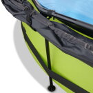 Piscina EXIT Lime ø300x76cm con bomba de depuración y toldo, color verde