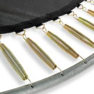 Cama elástica EXIT Allure Premium 244x427cm, color negro