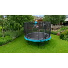 EXIT Elegant Premium trampoline ø427cm with Deluxe safetynet - blue