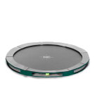 EXIT Elegant Premium ground sports trampoline ø427cm - green