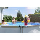 Piscina EXIT Soft Grey &oslash;360x76cm con bomba de depuraci&oacute;n, color gris