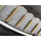 Cama elástica enterrada deportiva EXIT Elegant Premium 244x427cm, color negro