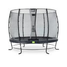 EXIT Elegant trampoline ø305cm with Economy safetynet - black