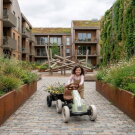 Remolque EXIT Foxy kart &ndash; negro