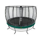 Cama elástica EXIT Elegant Premium conjunto completo ø366cm, color verde