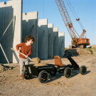 Remolque EXIT Foxy kart &ndash; negro