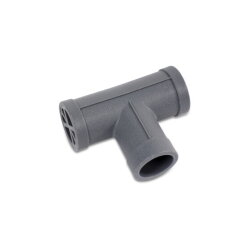 Pie para pata central EXIT para piscina con estructura 300x200x65cm - gris