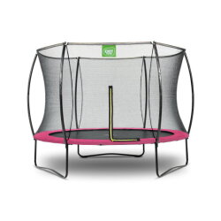 Cama elástica EXIT Silhouette ø244cm, color rosa