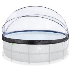 Cúpula de piscina EXIT ø450cm - también para Intex/Bestway - universal