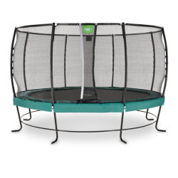 Cama elástica EXIT Lotus Premium ø427cm, color verde