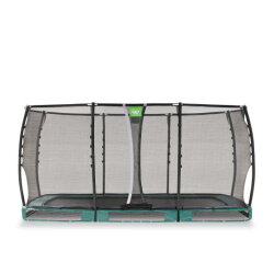 Cama el&aacute;stica EXIT Allure Premium enterrada 244x427cm, color verde