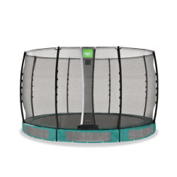 Cama el&aacute;stica enterrada EXIT Allure Classic &oslash;366cm, color verde