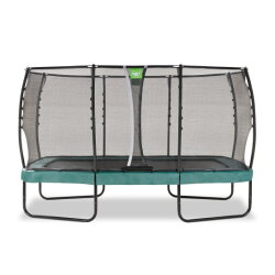 Cama elástica EXIT Allure Premium 244x427cm, color verde