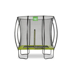 Cama elástica EXIT Silhouette 153x214cm, color verde