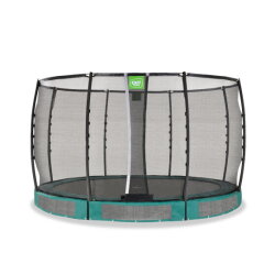 Cama el&aacute;stica EXIT Allure Premium enterrada &oslash;366cm, color verde