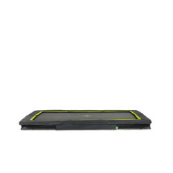 Cama elástica enterrada deportiva EXIT Silhouette 214x305cm, color negro